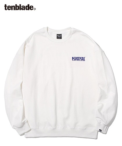 【TENBLADE】minimal sign sweat shirt