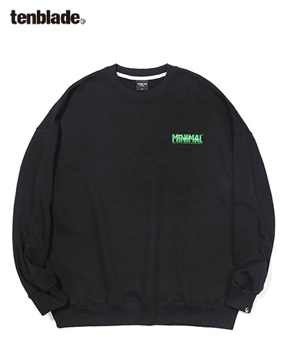 【TENBLADE】minimal sign sweat shirt