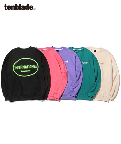 【TENBLADE】international sweat shirt