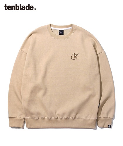 【TENBLADE】Crow sweat shirt-dark