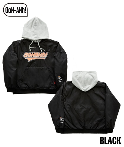 【OoH-AHh!】LOGO PADDING HOODIE