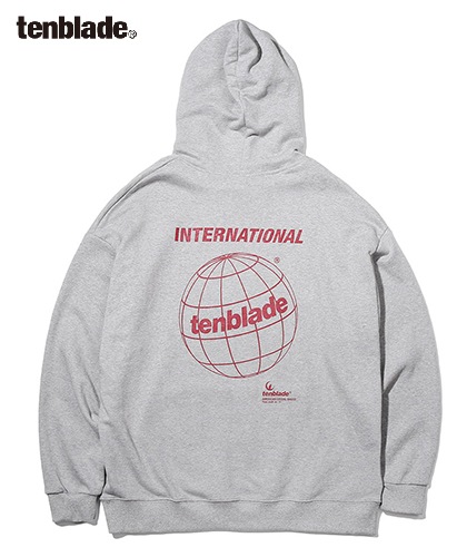 【TENBLADE】global logo hoodie