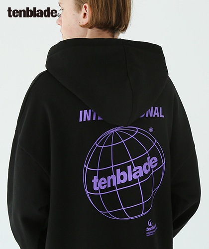 【TENBLADE】global logo hoodie