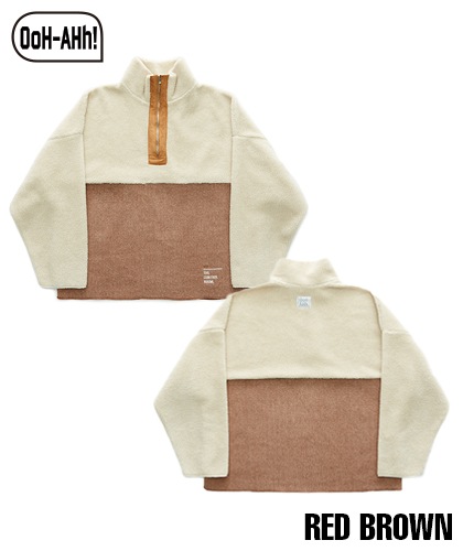 【OoH-AHh!】WOOL HALF ANORAK