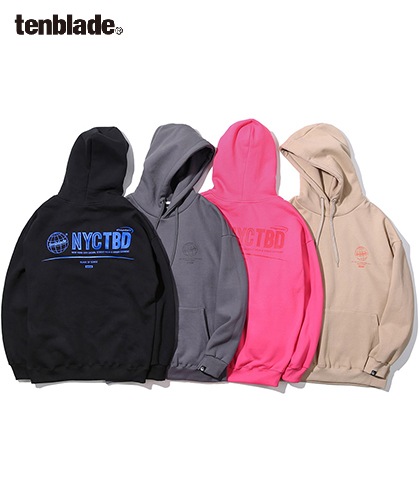 【TENBLADE】NYC captain hoodie