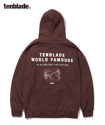 【TENBLADE】World map hoodie