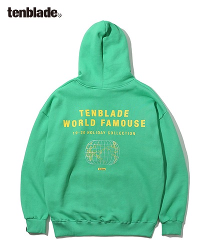 【TENBLADE】World map hoodie