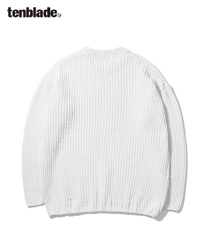 【TENBLADE】Loose fit rope　knit