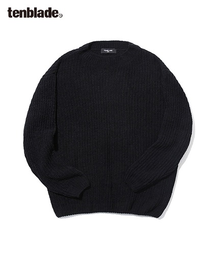 【TENBLADE】Loose fit rope　knit