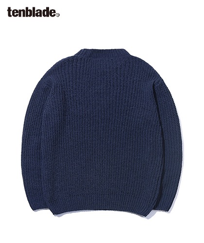 【TENBLADE】Loose fit rope　knit