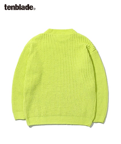 【TENBLADE】Loose fit rope　knit