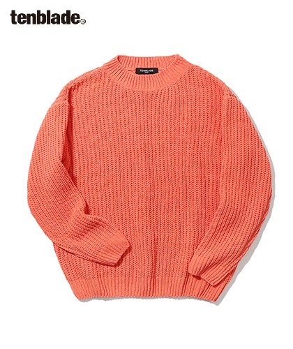 【TENBLADE】Loose fit rope　knit