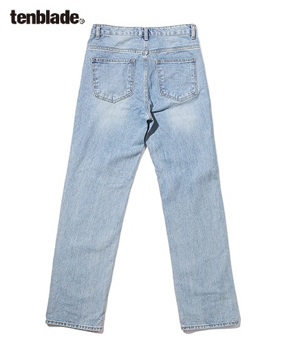 【TENBLADE】standard washing denim pants