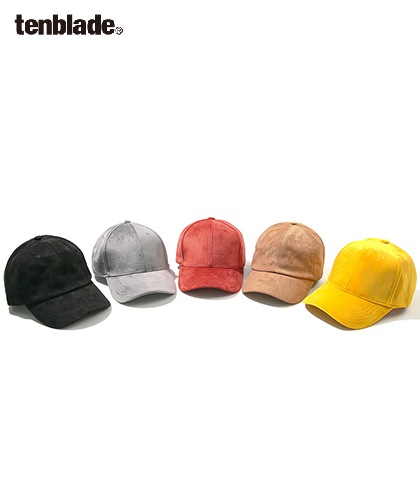 【TENBLADE】velvet 6pl solid cap