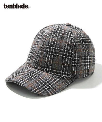 【TENBLADE】tartan check 6pl cap