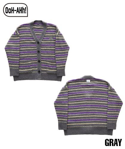 【OoH-AHh!】CIRCLE LOGO ST CARDIGAN