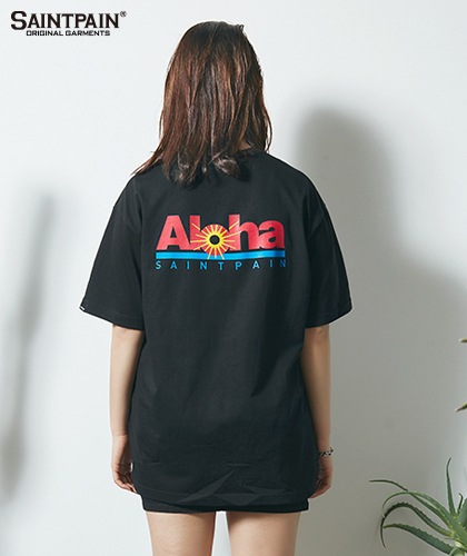 【SAINTPAIN】 ALOHA LOGO TEE