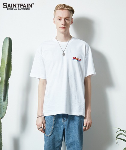 【SAINTPAIN】 ALOHA LOGO TEE