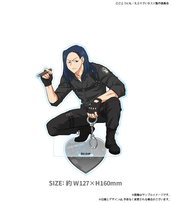 TVアニメ【えぶりでいホスト】GRAPHIC Tee＋ACRYLICSTAND ルイ edition