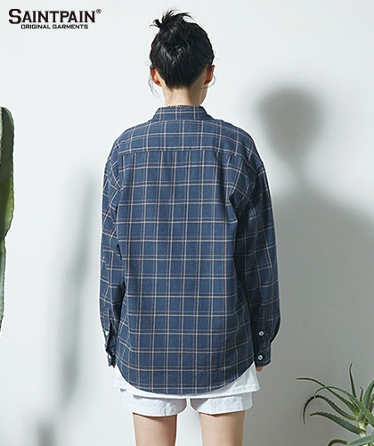 【SAINTPAIN】 DOUBLE PANE CHECK SHIRTS