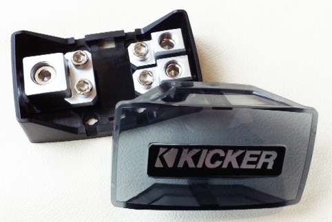 ☆KICKER SX700.4☆ ★ヒューズブロック★ セット❢ Kicker 04KX700.5 5-channel car amplifier 70 watts RMS x 4 + 210