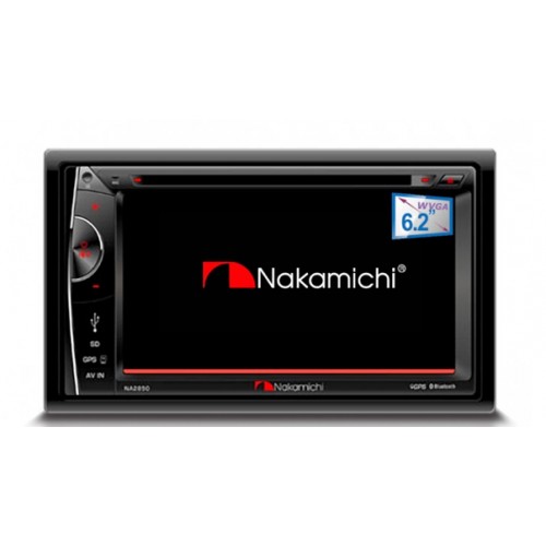 NA2850 6.2��������� Bluetooth/GPS/DVD/CD/SD/ 2DIN �ʥ��ߥ� Nakamichi