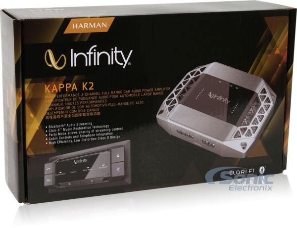 Infinity Kappa パワーアンプ Kappa K1000 1ch Class D Max.2600W○Bluetoothと音楽補正技術