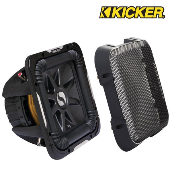KICKER L3 サブウーファーボックス付き キッカーKICKERソロバリックL3サブウーファー