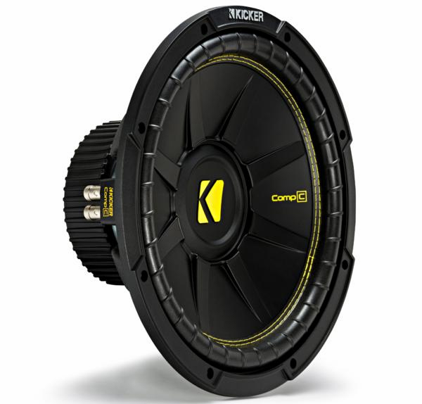 CWCD12 (44CWCD124） 30cm 4Ω DVC Max.600W CompC シリーズ キッカー