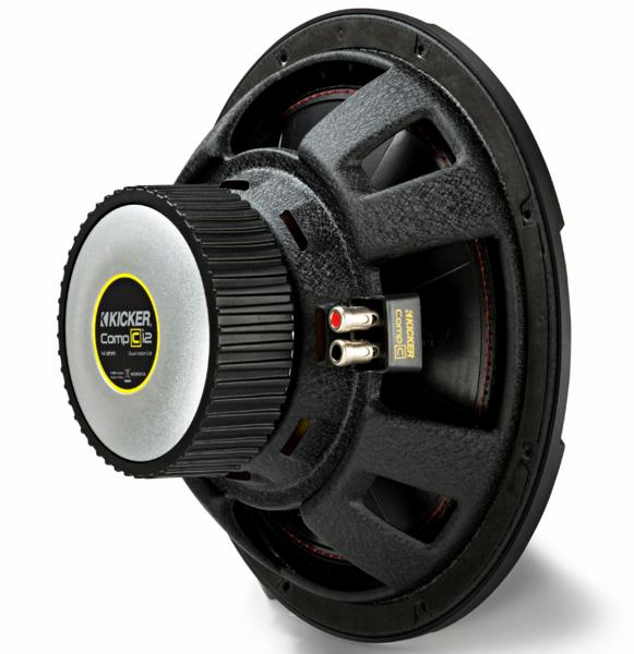 CWCD12 (44CWCD124） 30cm 4Ω DVC Max.600W CompC シリーズ キッカー