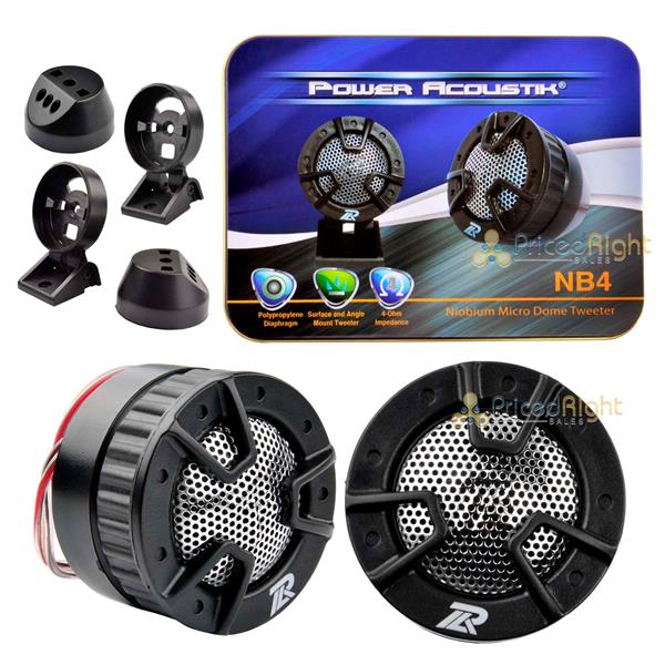 NB.4 25mm �ĥ������� 2������ Max.250W �ѥ���������ƥ��å� Power Acoustik