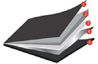 NZ-0137 制振材/断熱材 Q-deck 500x860mm/枚、厚み：12mm 1枚入り ナカミチ Nakamichi