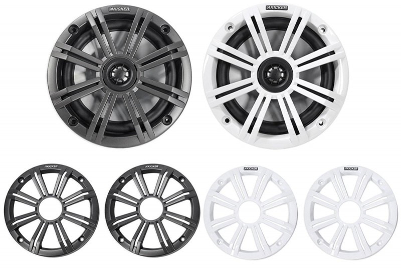 キッカー Kicker KM654L マリンスピーカー ハーレー6.5インチ KM654 (45KM654) マリングレード 16.5cm (6.5インチ) Max.195W