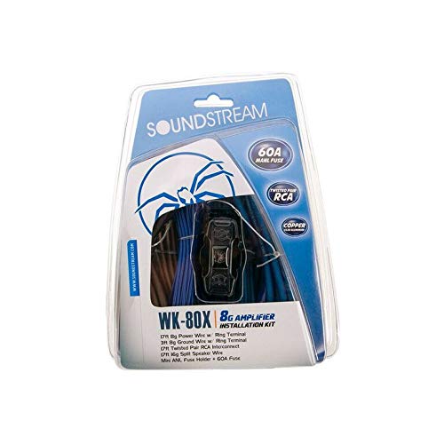 □USA Audio】Soundstreamサウンドストリーム8GA配線キットWK-8G