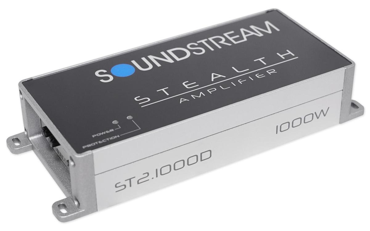 超小型】ST2.1000D 2ch Max.1000W サウンドストリーム Soundstream