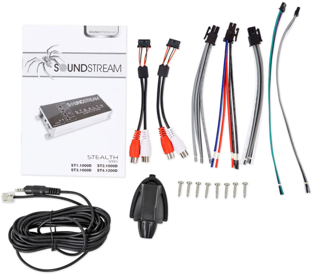 ST3.1000D 3ch Max.1000W 超小型 サウンドストリーム Soundstream 