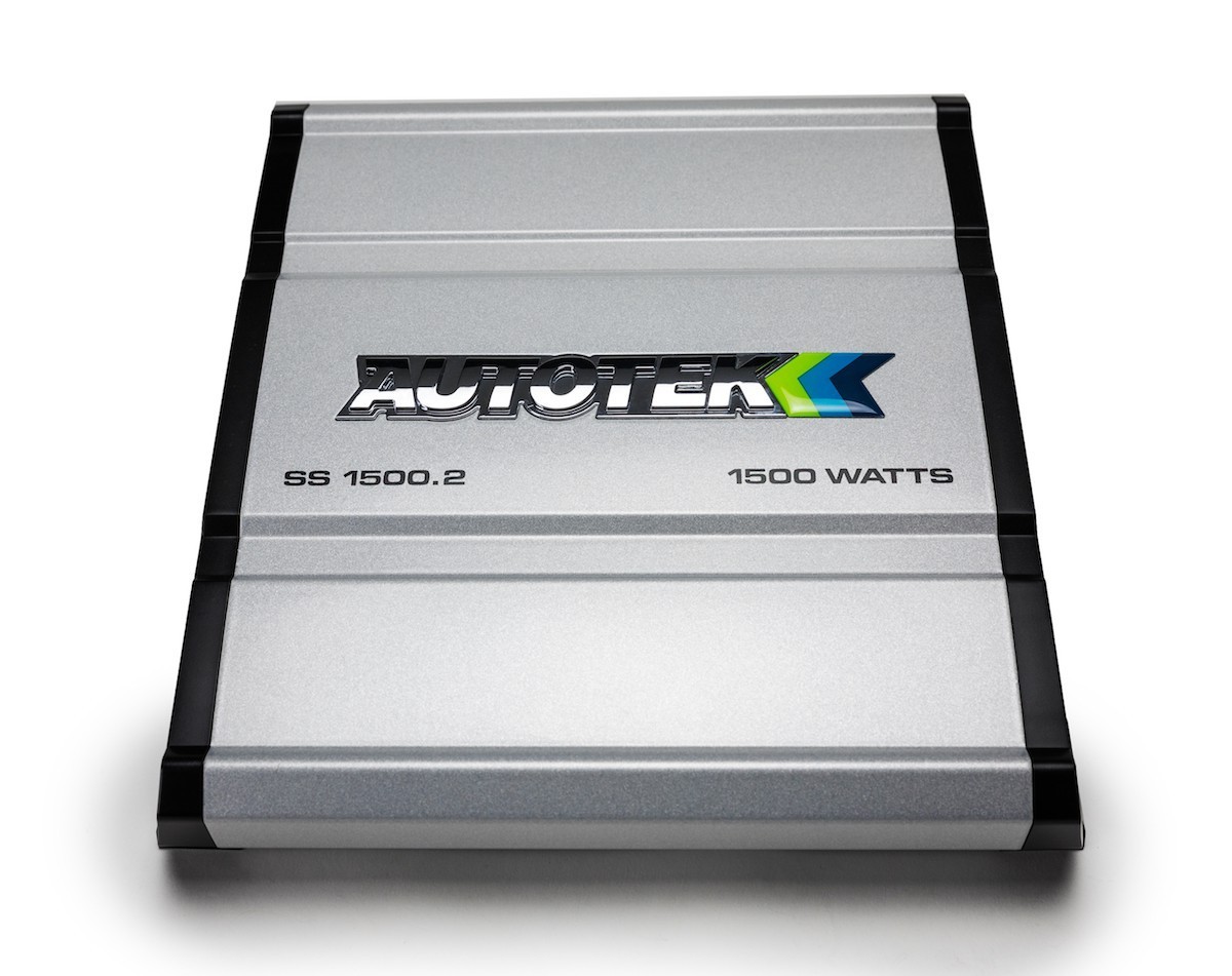 (新品)AUTOTEK SS1500.4 アンプ 1500W 配線セット付き 最新型】SS1500.2 2ch Class AB 1500W SSシリーズ オートテック