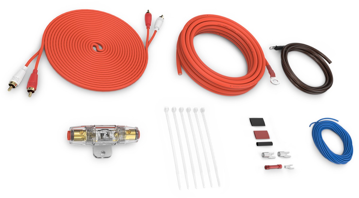 AK-82CA 8GA (8ゲージ) アンプ配線キット JBL | ケーブル,JBL | USA AUDIO