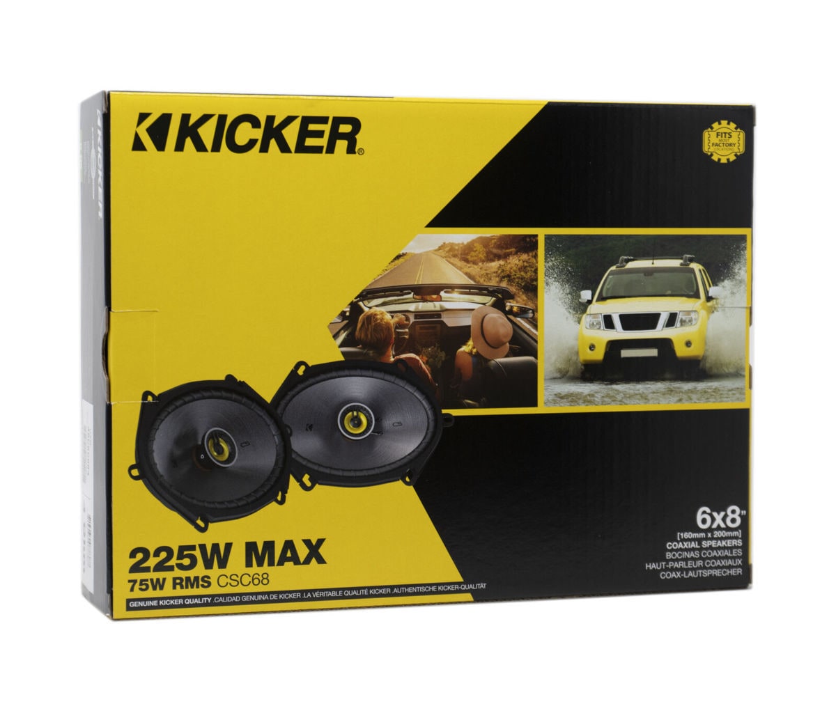 最新型】CSC684 (46CSC684) 16x20cm (6x8インチ) Max.225W CSシリーズ