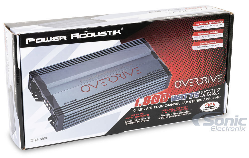 OD4-1800 AB Class 4ch Max.1800W パワーアコースティック Power