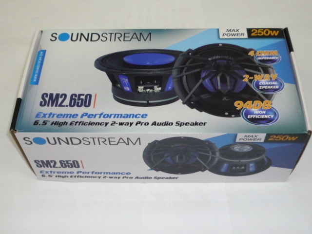 SM2.650 16.5cm コアキシャルミットレンジ (ペア) Max.250W Pro Audio