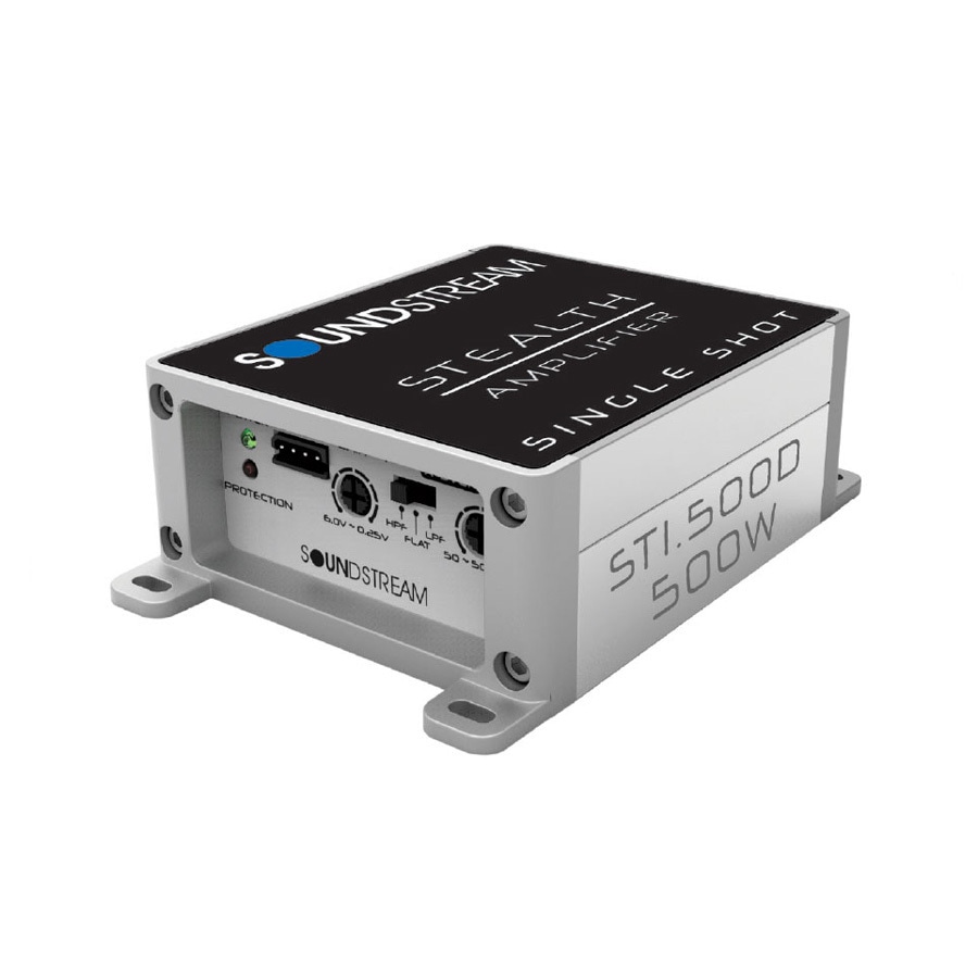 SOUNDSTREAM REFERENCE 500s アンプ Soundstream Reference 500 Old School 500 Watt Amplifier Overview