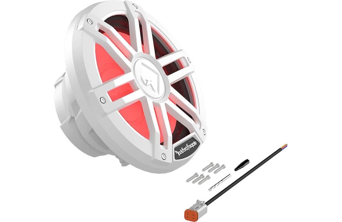 M1D4-10 25cm 4ΩDVC Max.1200W LED内蔵 マリングレード ロックフォード
