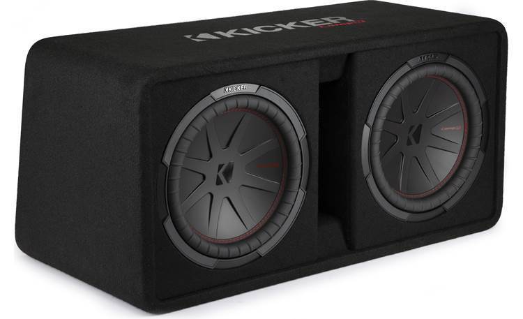 �ںǿ�����DCWR122 (48DCWR122) ����BOX 30cm �ǥ奢�� 2�� Max.2000W ���å��� Kicker