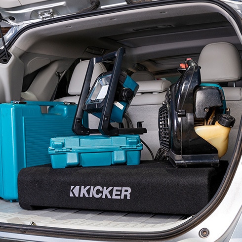 正規品】KICKER 48TRTP122 サブウーファー TRTP12 (48TRTP122) 薄型BOX