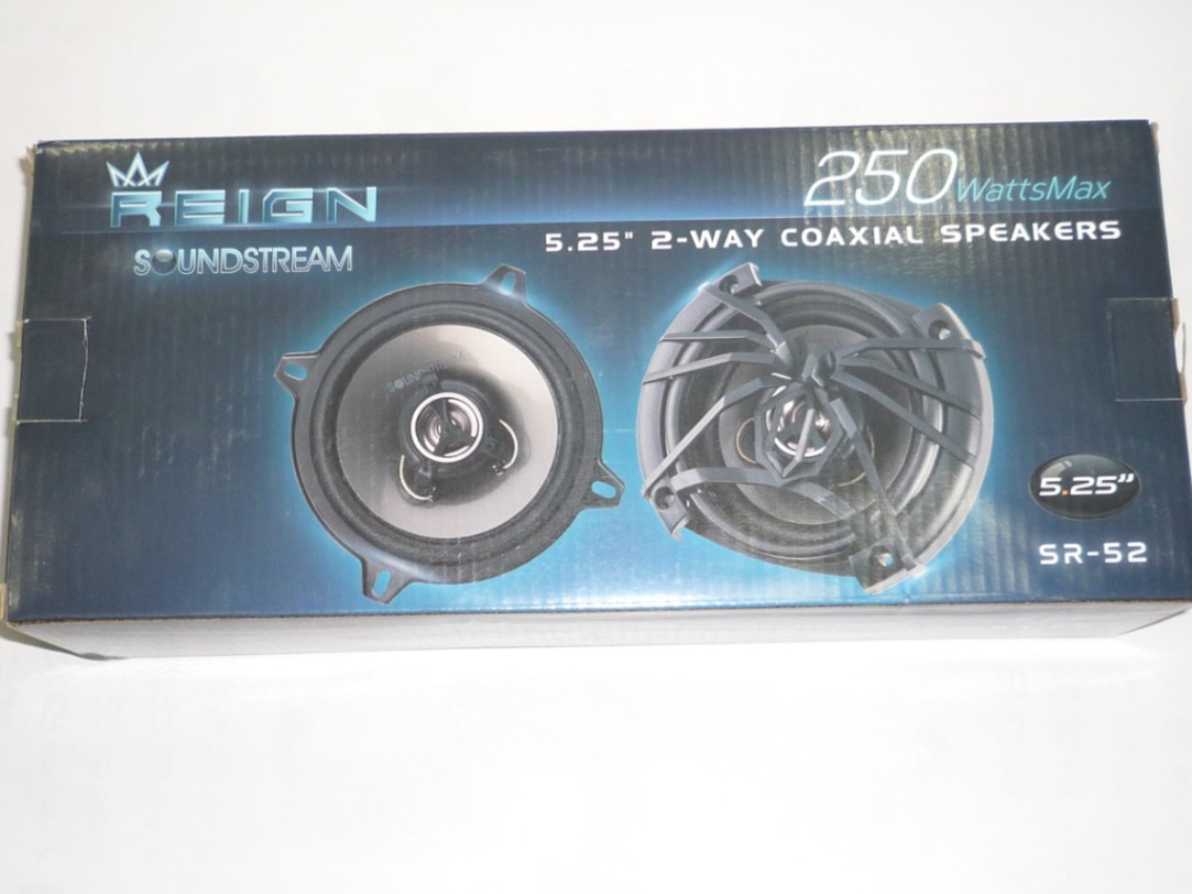 SR-52 13cm Max.250W Reignシリーズ Soundstream サウンドストリーム