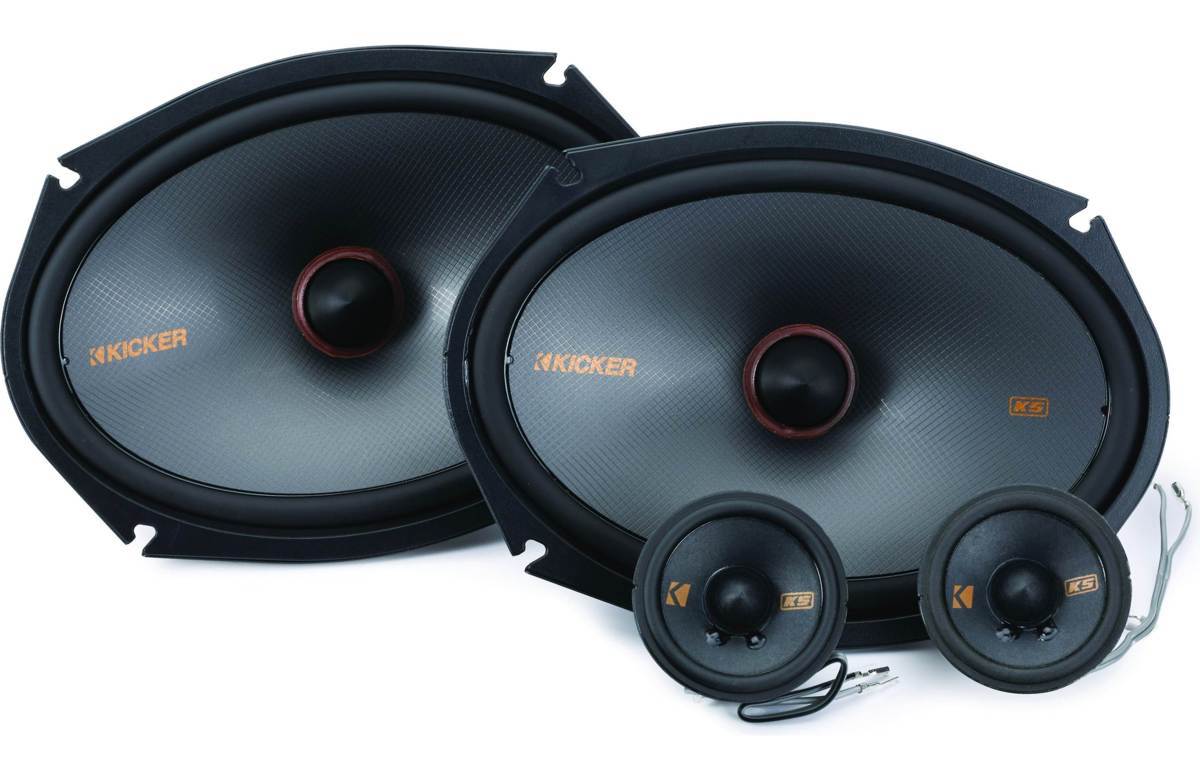 キッカー スピーカー 楽天市場】【KICKER】キッカー KSC2704 7cmミッドハイスピーカー