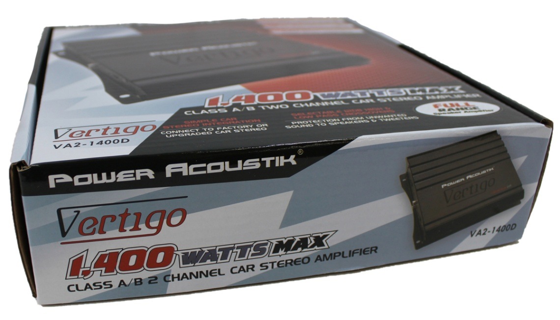 VA2-1400D AB Class 2ch Max.1400W Vertigoシリーズ パワー