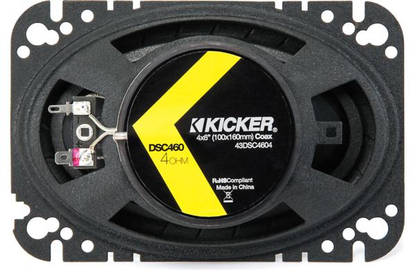 楽天市場】KICKER CSC464 10×16cm楕円コアキシャル2way車載用