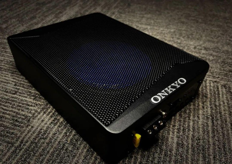 R-W1000A 25cm Max.1000W○超薄型 ○アンプ内蔵 オールキャストアルミ